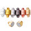 Chiusure magnetiche per gioielli, 12x6 mm, set da 20 pezzi 4