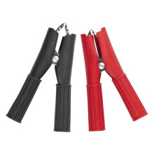 Krokodillestik 30A isoleret sort længde 74mm - SS 0153 CZA