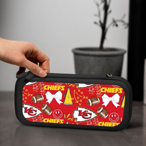 KC Chiefs Team Switch Console Storage Bag with Accessories 1