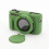 Capa protetora de silicone macio para câmera Canon G7X Mark II e 7