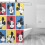 Mickey Mouse shower curtain waterproof polyester one size 2