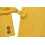 Newborn baby footed romper and hat set2-piece 4
