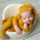 Newborn baby footed romper and hat set2-piece 5