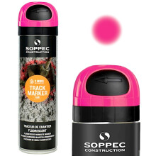 SOPPEC SPRAY GEODETISK SPORMARKØR PINK 500ML - MTP GEO PINK