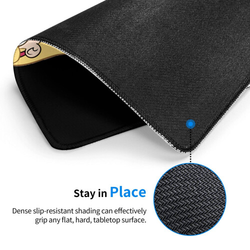 Rubber Edge Mouse Pad for Office and Computer Use 2