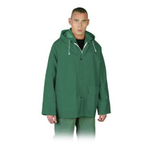 KPDZ GRØN REGNJAKKE STØRRELSE XXXL - KUR ZI XXXL