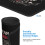 Mousepad com borda emborrachada e trava, ideal para escritório, escrita e jogos. 4