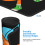 Rubber Edge Mouse Pad Office Desk Writing Pad 4