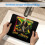 Bob Marley rubber mouse pad with lock edge 24x12 inches 6