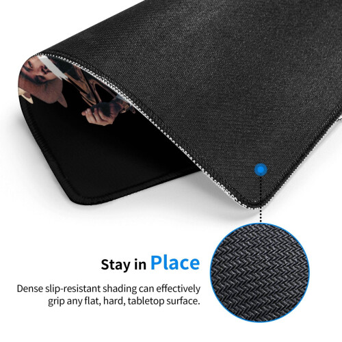 Rubber Edge Mouse Pad for Office and Gaming, 1 Pack 2