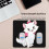 Aristocats muismat/bureaumat met rubberen rand 8