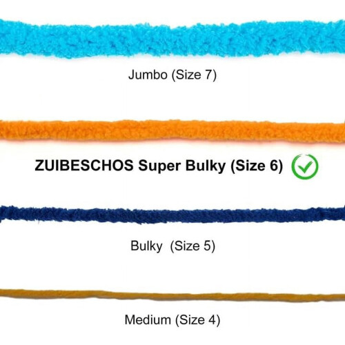 Zallac chunky chenille yarn 6.5 oz 1