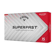 Callaway Golf BL CG SUPERFAST Bold Rood 25 15B PK