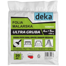 ULTRA VASTAG FEKETE FESTŐFÓLIA 4*5M 1500G - D-300-0212