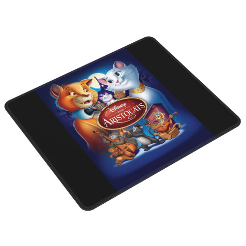 Aristocats rubber edge mouse pad  desk writing gaming pad 1
