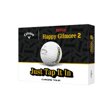Callaway Golf Chrome Tour Happy Gilmore Golfbal (Truvis, Tap It In)