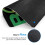 Bob Marley rubber mouse pad with lock edge 24x12 inch 3