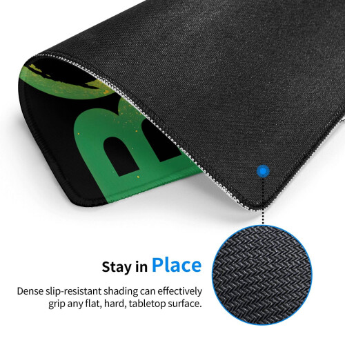 Bob Marley rubber mouse pad with lock edge 24x12 inch 2