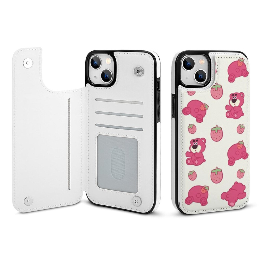 Iphone 14 Plus Wallet Case Pu Leather Flip Folio With Card 301029987236