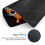 Rubber Edge Mouse Pad for Office and Laptop Use 3