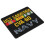 Mousepad USS Saratoga com borda de borracha, 81 x 40 cm (32 x 16 polegadas) 2