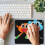 Rubber Edge Mouse Pad for Office and Laptop Use 8