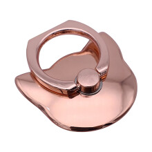 Soporte de anillo para teléfono con forma de girasol, de metal, con agarre giratorio de 360.