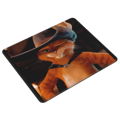 Puss In Boots rubber mouse pad with lock edge 1 pcs 1