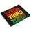Λαστιχένιο mouse pad Bob Marley με άκρη κλειδώματος 24x12 ίντσες 2