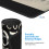Mousepad com borda emborrachada e trava, ideal para escritório, escrita e jogos. 4