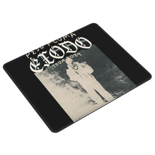 Mousepad com borda emborrachada e trava, ideal para escritório, escrita e jogos. 1