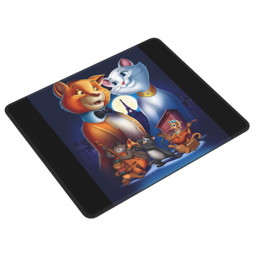 Aristocats rubber edge mouse pad 24x12 inches 1