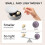 Invisible Earbuds Bluetooth In-Ear Earphones White 3