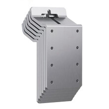 6 T Post Brackets,T Post Target Hanger,Fence Bracket for T Shape Fence Posts,T Post Corner Brace for Trail Camera Mount