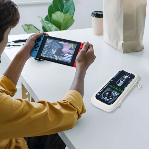 Bolsa para guardar o console do Seahawks Switch com acessórios. 2