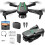 Avião RC FPV com câmeras duplas 4K e Wi-Fi para crianças e 3