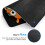 Rubber Lock Edge Mouse Pad for Laptop Computer 1 pcs 3