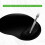 Mousepad de gel com apoio para o pulso e base antiderrapante. 3