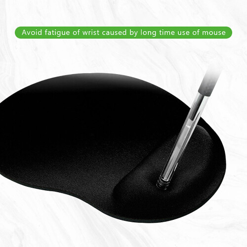 Mousepad de gel com apoio para o pulso e base antiderrapante. 2
