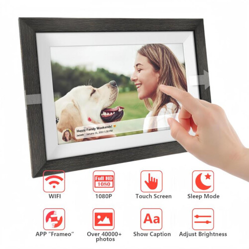 Digital bilderamme 10,1" WiFi 32 GB HD IPS 1