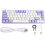 Naroote 65% hot-swappable mechanical keyboard with red 5