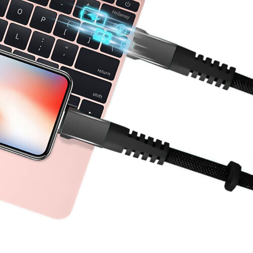 Leileiiiii Type-C Charging Cable 30cm Fast Charging 2