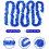 Foil Tinsel Garland 26.2 FT 4 pcs 3
