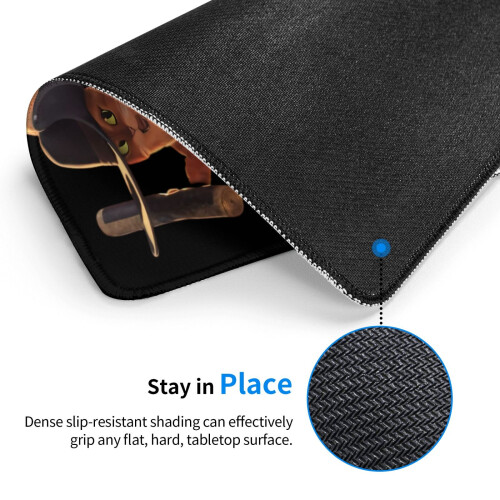 Rubber Lock Edge Mouse Pad for Computer and Laptop 2