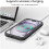 iPhone 15 Plus liquid silicone case with shockproof 7