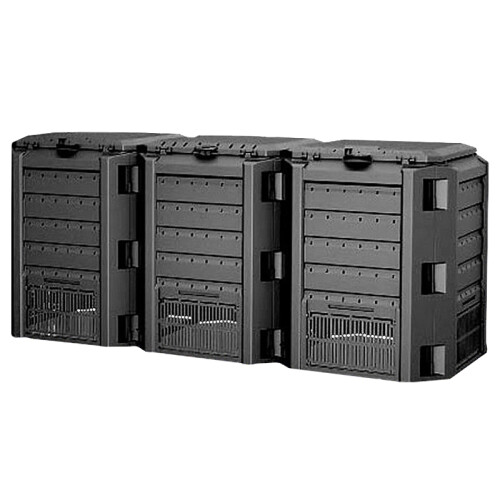 KOMPOSTBIN MODUL COMPOGREEN 1200 L SORT - PP-IKSM1200C