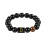 Personligt sten initial armbånd elastisk charme til mænd 2