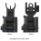 Iron Sights Adjustable Height Folding Machine Sight 3