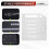 3.5 Inch Desktop Hard Disk Rack Transparent Acrylic Mechanical Hard Disk Cage External Hard Disk Storage Box 6 Layer 1