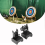Iron Sights Adjustable Height Folding Machine Sight 5